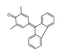 4-fluoren-9-ylidene-2,6-dimethylcyclohexa-2,5-dien-1-one Structure