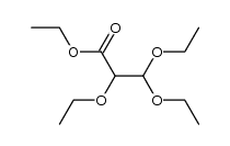 2,3,3-triethoxy-propionic acid ethyl ester Structure