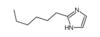 2-hexyl-1H-imidazole结构式