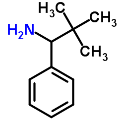 2,2-二甲基-1-苯基丙烷-1-胺结构式