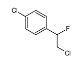 1-chloro-4-(2-chloro-1-fluoroethyl)benzene结构式