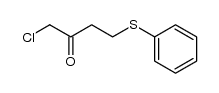 1-chloro-4-(phenylthio)butan-2-one结构式
