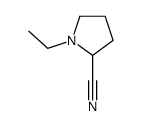 1-ethylpyrrolidine-2-carbonitrile结构式