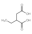2-Ethylsuccinic acid Structure