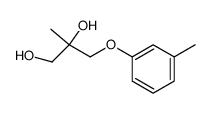2-Methyl-3-(m-tolyloxy)-1,2-propanediol Structure