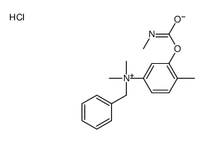 benzyl-dimethyl-[4-methyl-3-(methylcarbamoyloxy)phenyl]azanium,chloride结构式