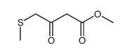 methyl 4-methylsulfanyl-3-oxobutanoate结构式