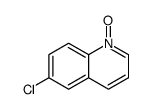 6-chloro-1-oxidoquinolin-1-ium结构式