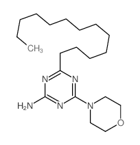 4-morpholin-4-yl-6-tridecyl-1,3,5-triazin-2-amine Structure