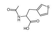 2-acetylamino-3-[3]thienyl-propionic acid结构式