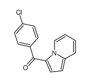 (4-chlorophenyl)-indolizin-3-ylmethanone Structure