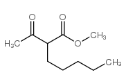 2-戊基乙酰乙酸甲酯结构式