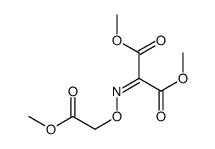 dimethyl 2-(2-methoxy-2-oxoethoxy)iminopropanedioate结构式