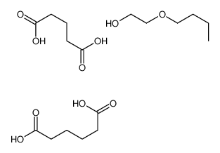 2-butoxyethanol,hexanedioic acid,pentanedioic acid Structure