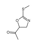 Ethanone, 1-[4,5-dihydro-2-(methylthio)-5-oxazolyl]- (9CI) picture