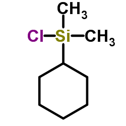 Chloro(cyclohexyl)dimethylsilane Structure