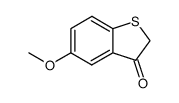 2,3-dihydro-5-methoxybenzo[b]thiophen-3-one结构式