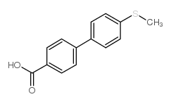 4-甲基磺酰基-联苯-4-羧酸结构式
