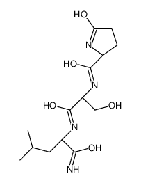 pyroglutaminyl-seryl-leucinamide结构式