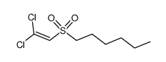 haxyl β,β-dichlorovinyl sulfone Structure