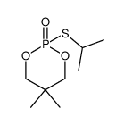 2-(isopropylthio)-5,5-dimethyl-1,3,2-dioxaphosphinane 2-oxide结构式