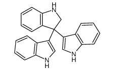 3,3-bis(3-indolyl)indoline结构式
