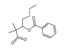 2-methyl-2-nitroheptan-3-yl benzoate结构式
