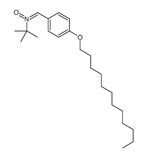 alpha-(4-dodecyloxyphenyl)-N-tert-butyl nitrone structure