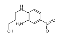 3-(2-amino-4-nitroanilino)propan-1-ol Structure