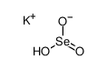potassium,hydrogen selenite Structure