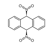 cis-9,10-dinitro-9,10-dihydroanthracene Structure