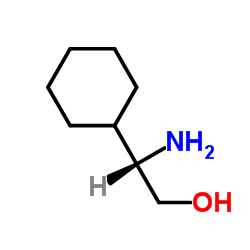 (2S)-2-Amino-2-cyclohexylethanol Structure