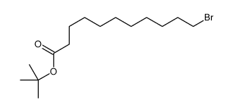 tert-butyl 11-bromoundecanoate Structure