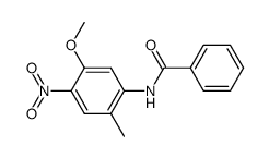 benzoic acid-(5-methoxy-2-methyl-4-nitro-anilide) Structure