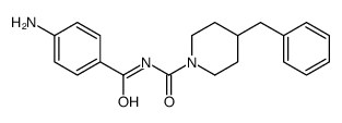 N-(4-aminobenzoyl)-4-benzylpiperidine-1-carboxamide Structure