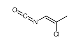 2-chloro-1-isocyanatoprop-1-ene Structure