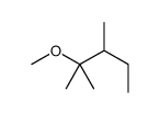 2-methoxy-2,3-dimethylpentane结构式