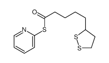 S-pyridin-2-yl 5-(dithiolan-3-yl)pentanethioate结构式