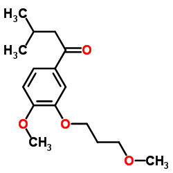 1-(4-Methoxy-3-(3-Methoxypropoxy)Phenyl)-3-Methylbutan-1-One Structure