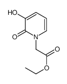 2-(3-羟基-2-氧代吡啶-1(2H)-基)乙酸乙酯结构式
