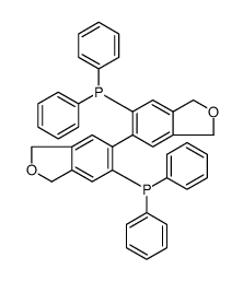 Phosphine, 1,1'-(1,1',3,3'-tetrahydro[5,5'-biisobenzofuran]-6,6'-diyl)bis[1,1-diphenyl Structure