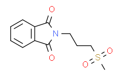 1H-Isoindole-1,3(2H)-dione, 2-[3-(methylsulfonyl)propyl]-结构式