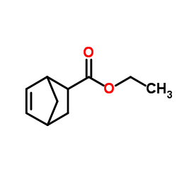 5-Norbornene-2-carboxylic acid, ethyl ester structure