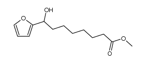 methyl 8-(2-furyl)-8-hydroxy-octanoate结构式