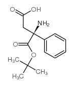 Boc-(s)-3-氨基-3-苯基丙酸结构式