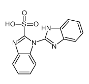1-(1H-benzimidazol-2-yl)benzimidazole-2-sulfonic acid Structure