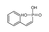 2-phenylethenylphosphonic acid Structure