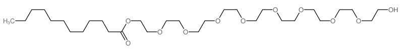 PEG-9 月桂酸酯结构式