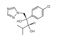 (2S,3R)-2-(4-chlorophenyl)-4-methyl-1-(1H-1,2,4-triazol-1-yl)pentane-2,3-diol Structure