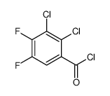 2,3-dichloro-4,5-difluorobenzoyl chloride结构式